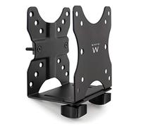 Ewent Support PC EW1517 – Crochet de montage VESA montable sur poteau et sous-bureau – Noir