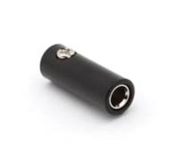 Fiche banane 4mm femelle a visser noir