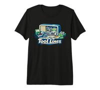 Tool Lines Tube Radio Restorer T-Shirt Haut de Gamme