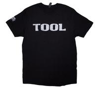 Tool Metallic Silver Logo (Sleeve Print) Black L T-shirt