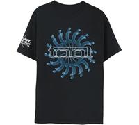Tool New Spiral Logo Adult Short Sleeve T-Shirt 90s Alternative Metal Music Vintage Style Graphic Tees Manches Courtes(Medium)