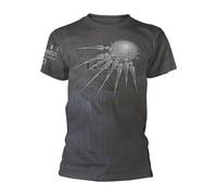 Too'l 24/7 T-shirt homme Phurba Grey – 100% coton, imprimé devant et dos, taille L