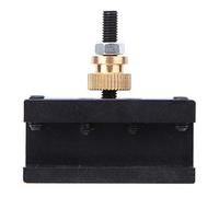 Tool Post Cnc Lathe Tool Holder Fits Engine Bench Lathe For Machining Duty Cutting Fast Tool Replacement Aluminum Alloy