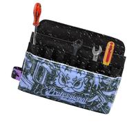 Tool Pouch - Heavy Duty Organizer for Hand Tools | Polyester and Canvas Construction with Multiple Pockets, Belt Loop Attachment, Portable Work Utility Bag for Home Or Professional Use