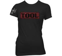 Tool Shaded Box (Back & Sleeve Print) Black M Femme T-shirt