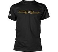 TOOL Double Eye Tunnel Homme T-Shirt Manches Courtes Noir XXL 100% Coton Regular/Coupe Standard