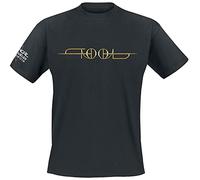 TOOL The Torch Homme T-Shirt Manches Courtes Noir S 100% Coton Regular/Coupe Standard