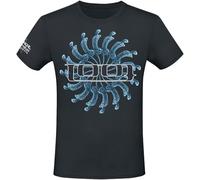 TOOL X Spectre Spiral Homme T-Shirt Manches Courtes Noir L 100% Coton Regular/Coupe Standard