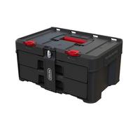 Toolbox Keter Stack'n'roll (17210832/253384) 2 Drawers Black