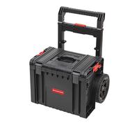 Toolbrothers RHINO L Cart Plus ECO - Mallette à outils mobile 29 l IP54 avec double poignée télescopique