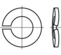 TOOLCRAFT 1060469 Rondelle Grower Ø intérieur: 8.1 mm DIN 128 acier inoxydable A4 1000 pc(s)