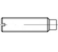 TOOLCRAFT 106446 Vis sans tête M5 12 mm acier 100 pc(s)