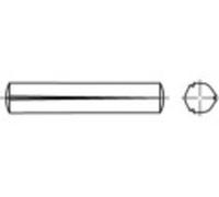 TOOLCRAFT 1066738 Goupille conique cannelée (Ø x L) 8 mm x 50 mm acier inoxydable A1 100 pc(s)