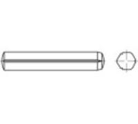 TOOLCRAFT 1066851 Goupille cannelée cylindrique (Ø x L) 8 mm x 30 mm acier inoxydable A1 100 pc(s)