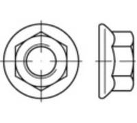 TOOLCRAFT 1067594 Écrou hexagonal avec bride M8 DIN 6923 acier inoxydable A4 1000 pc(s)