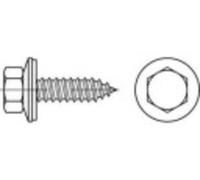 TOOLCRAFT 1070000 Vis de façade 6.5 mm 150 mm 6 pans extérieurs 88176 acier inoxydable A2 100 pc(s)