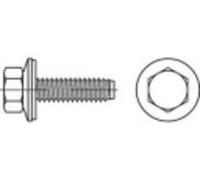 TOOLCRAFT 1070011 Vis de façade 6.3 mm 75 mm 6 pans extérieurs 88276 acier inoxydable A2 200 pc(s)