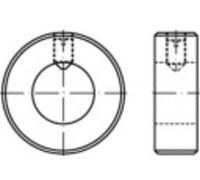 TOOLCRAFT 112507 Bague darrêt Ø extérieur: 125 mm M12 DIN 705 acier étamé par galvanisation 1 pc(s)