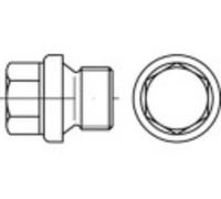 TOOLCRAFT 112806 Vis de fermeture 1 Zoll 6 pans extérieurs DIN 910 acier 25 pc(s)