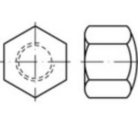 TOOLCRAFT 118854 Écrou borgne hexagonal M16 DIN 917 acier étamé par galvanisation 50 pc(s)