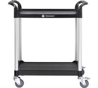 TOOLCRAFT 1296213 Chariot de service Couleur:noir, argent