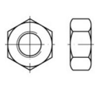 Toolcraft - 131880 écrou Hexagonal M3 Din 934 Acier 100 Pc(s) Q29667