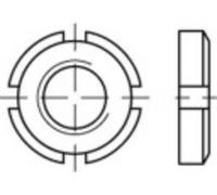 TOOLCRAFT 135154 Écrou à encoches M125 25 mm DIN 981 acier 1 pc(s)