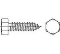 TOOLCRAFT 144528 Vis à tôle hexagonales 3.5 mm 9 mm 6 pans extérieurs DIN 7976 acier étamé par galvanisation 1000 pc(s)