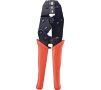 TOOLCRAFT 1486609 Pince à sertir 1 pièce pour cosses isolées, pour connecteurs enfichables isolés, pour connecteurs de jonction