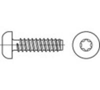 TOOLCRAFT 149530 Vis à tôle à tête bombée 4.2 mm 32 mm profil Torx acier étamé par galvanisation 500 pc(s)
