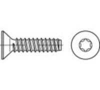 TOOLCRAFT 149865 Vis à tôle à têtes fraisées 4.8 mm 19 mm profil Torx acier étamé par galvanisation 500 pc(s)