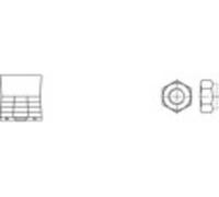 TOOLCRAFT 149917 Assortiment décrous hexagonaux DIN 934 acier étamé par galvanisation 640 parties