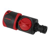 TOOLCRAFT 1561116 Régulateur de pression Ø 13 mm (1/2\ ), raccord enfichable avec vanne de régulation