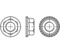 TOOLCRAFT 161451 Écrou hexagonal à embase crantée M6 acier 500 pc(s)