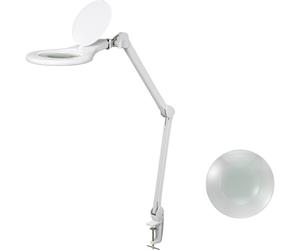 TOOLCRAFT 2181343 Lampe loupe LED CMS 127 mm 8 W 8D 3X Grossissement=1.75 x, 3 x 12.7 cm efficacité énergétique 2021 G (A - G)