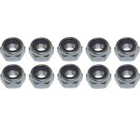 TOOLCRAFT 221969 Écrou auto-freiné M2.5 DIN 985 acier galvanisé 10 pc(s)