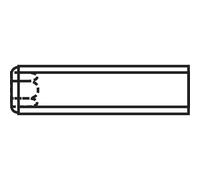 TOOLCRAFT 222520 Vis sans tête M2 10 mm acier 20 pc(s)