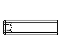 TOOLCRAFT 222522 Vis sans tête M4 10 mm acier 20 pc(s)