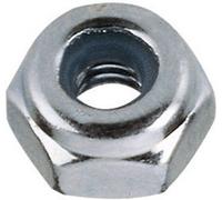 TOOLCRAFT 223336 Écrou auto-freiné M2 DIN 985 acier galvanisé 10 pc(s)