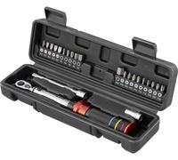 TOOLCRAFT 23 stk. TO-10332102 Jeu de clés dynamométriques 1/4\ (6.3 mm) 3 - 25 Nm