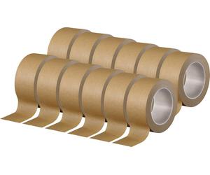 TOOLCRAFT 2xTO-10194390 Ruban adhésif d'emballage marron (L x l) 50 m x 50 mm 12 pc(s)