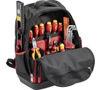 Sac à dos d'outillage équipé TOOLCRAFT 45528TC pour professionnels (l x H x P) 35 x 45 x 23 cm