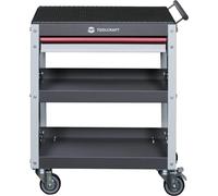 TOOLCRAFT 553942 Chariot de service Couleur: gris, gris clair, rouge