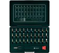 Toolcraft 809204 Micro Ensemble de Mèches Inclus Cliquet Poignée 31 Pièce