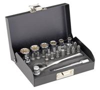 Toolcraft 820928 Ensemble De Mini Clés À Cliquet 6,3 Mm (1/4") 26 Pièces