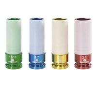 TOOLCRAFT Jeu de douilles à chocs renforcées 1/2\ (12.5 mm) 4 pièces 821580