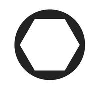 TOOLCRAFT 828796 àcrou hexagonal M1.4 DIN 934 acier galvanisé 20 pc(s)
