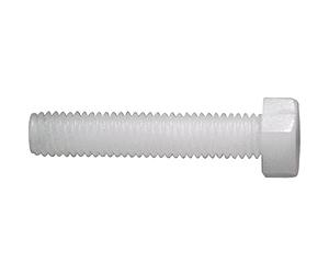 Toolcraft 830238 Lot de 10 vis à tête hexagonale M3 30 mm DIN 933 Plastique polyamide