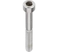 TOOLCRAFT 839692 Lot de 20 vis cylindriques M2 8 mm à six pans creux DIN 912 en acier inoxydable A2