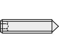 TOOLCRAFT 839851 Vis sans tête M6 10 mm acier 20 pc(s)